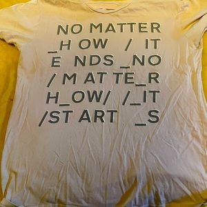 Vintage Radiohead waste shirt